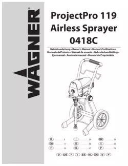 Ideale per utenti regolari spruzzatore di emulsione Wagner Airless ControlPro 250 R